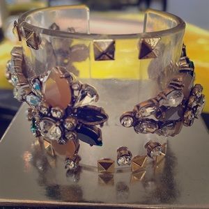 J Crew Lucite Bangle